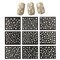 Wrapables Snowflakes Nail Stickers Nail Art 3d Nail Decals, 12 Sheets